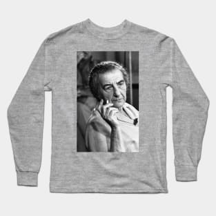 Smoking Golda Long Sleeve T-Shirt